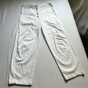 Rachel Comey White Straight Leg Jeans